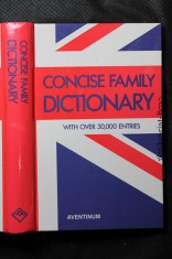 náhled knihy - Concise family dictionary : with over 30000 entries