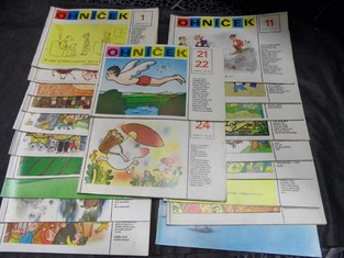 náhled knihy - Ohníček ročník 39. (chybí číslo 12)