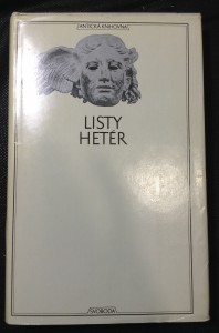 náhled knihy - Listy hetér