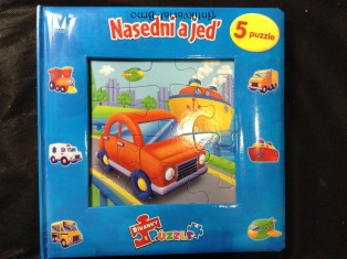 náhled knihy - Nasedni a jeď : 5 puzzle