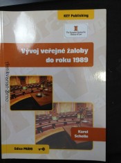 náhled knihy - Vývoj veřejné žaloby do roku 1989