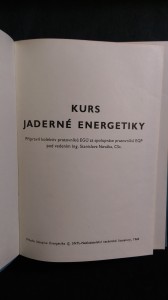 náhled knihy - Kurs jaderné energetiky