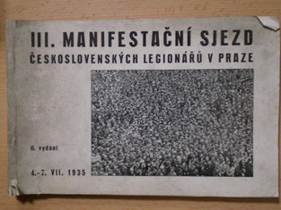 náhled knihy - III. manifestační sjezd československých legionářů v Praze