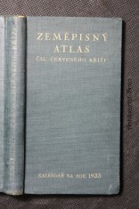 náhled knihy - Kapesní zeměpisný atlas. Kalendář na rok 1933