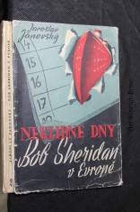 náhled knihy - Bob Sheridan v Evropě : Neklidné dny : Detektivní román