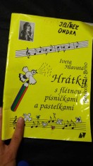 náhled knihy - Hrátky s flétnou, písničkami a pastelkam